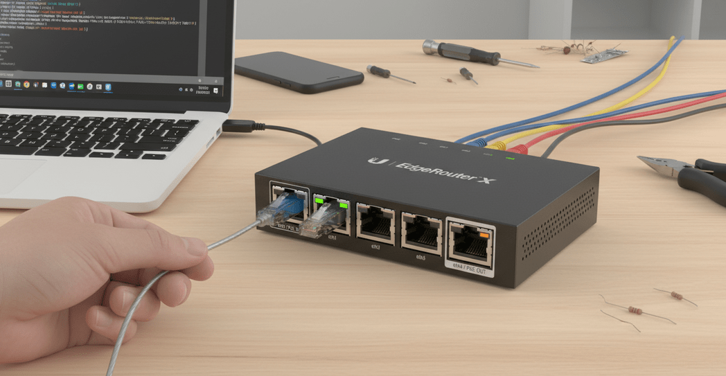 EdgeRouter X: Abkürzung zu Firmware 2.1.0