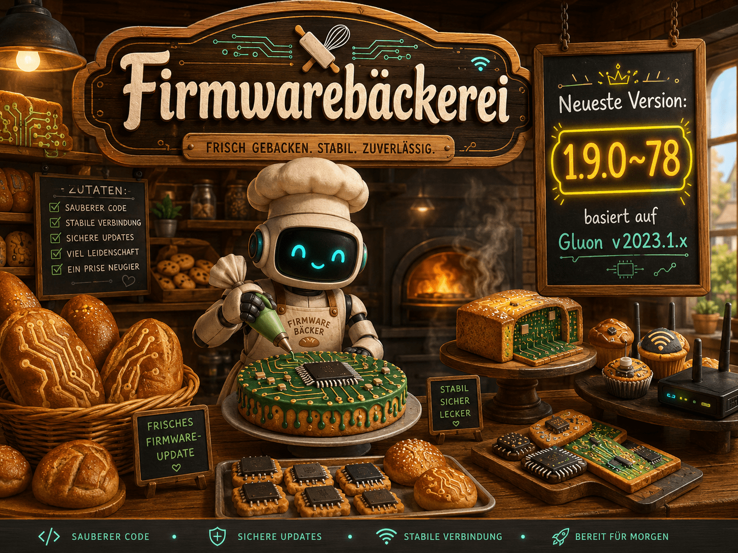 Firmwarebäckerei (Symbolbild)